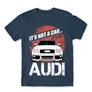Denim Audi férfi rövid ujjú póló - It’s not a car Audi A4