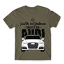 Cink Audi férfi rövid ujjú póló - Just the real Gentleman Audi A6