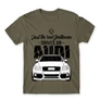 Cink Audi férfi rövid ujjú póló - Just the real Gentleman Audi A4
