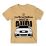 Homok Audi férfi rövid ujjú póló - Just the real Gentleman Audi A4