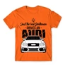 Narancs Audi férfi rövid ujjú póló - Just the real Gentleman Audi A4