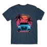Denim Audi férfi rövid ujjú póló - Vice City Audi A6