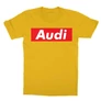 Sárga Audi gyerek rövid ujjú póló - Audi Stripe