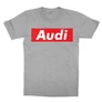 Sportszürke Audi gyerek rövid ujjú póló - Audi Stripe