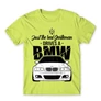Almazöld BMW férfi rövid ujjú póló - Just the real Gentleman - BMW E46