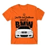Narancs BMW férfi rövid ujjú póló - Just the real Gentleman - BMW E46