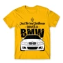 Sárga BMW férfi rövid ujjú póló - Just the real Gentleman - BMW E46