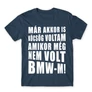 Denim BMW férfi rövid ujjú póló - Köcsög BMW-s