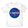 Fehér NASA férfi rövid ujjú póló - Tardis
