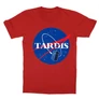 Piros NASA gyerek rövid ujjú póló - Tardis