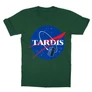 Sötétzöld NASA gyerek rövid ujjú póló - Tardis