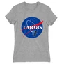 Sportszürke NASA női rövid ujjú póló - Tardis