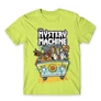 Almazöld Scooby-Doo férfi rövid ujjú póló - The Mystery Machine