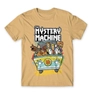 Kép 11/25 - Homok Scooby-Doo férfi rövid ujjú póló - The Mystery Machine