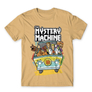 Kép 11/25 - Homok Scooby-Doo férfi rövid ujjú póló - The Mystery Machine