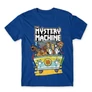 Királykék Scooby-Doo férfi rövid ujjú póló - The Mystery Machine
