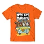 Narancs Scooby-Doo férfi rövid ujjú póló - The Mystery Machine