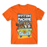 Kép 14/25 - Narancs Scooby-Doo férfi rövid ujjú póló - The Mystery Machine
