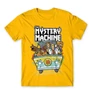 Sárga Scooby-Doo férfi rövid ujjú póló - The Mystery Machine