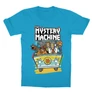 Atollkék Scooby-Doo gyerek rövid ujjú póló - The Mystery Machine