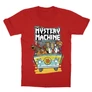 Piros Scooby-Doo gyerek rövid ujjú póló - The Mystery Machine