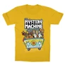 Sárga Scooby-Doo gyerek rövid ujjú póló - The Mystery Machine