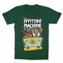 Sötétzöld Scooby-Doo gyerek rövid ujjú póló - The Mystery Machine
