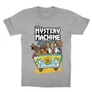 Sportszürke Scooby-Doo gyerek rövid ujjú póló - The Mystery Machine