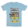 Világoskék Scooby-Doo gyerek rövid ujjú póló - The Mystery Machine