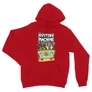Piros Scooby-Doo unisex kapucnis pulóver - The Mystery Machine