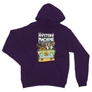 Sötétlila Scooby-Doo unisex kapucnis pulóver - The Mystery Machine