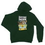 Sötétzöld Scooby-Doo unisex kapucnis pulóver - The Mystery Machine
