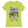 Almazöld Scooby-Doo női rövid ujjú póló - The Mystery Machine