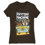 Barna Scooby-Doo női rövid ujjú póló - The Mystery Machine