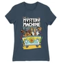Denim Scooby-Doo női rövid ujjú póló - The Mystery Machine