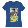 Királykék Scooby-Doo női rövid ujjú póló - The Mystery Machine