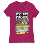 Pink Scooby-Doo női rövid ujjú póló - The Mystery Machine