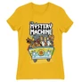 Sárga Scooby-Doo női rövid ujjú póló - The Mystery Machine