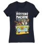 Sötétkék Scooby-Doo női rövid ujjú póló - The Mystery Machine