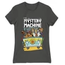 Sötétszürke Scooby-Doo női rövid ujjú póló - The Mystery Machine