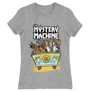 Sportszürke Scooby-Doo női rövid ujjú póló - The Mystery Machine