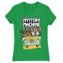 Zöld Scooby-Doo női rövid ujjú póló - The Mystery Machine