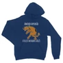 Királykék Scooby-Doo unisex kapucnis pulóver - Amikor anyukád a teljes neveden szólít
