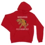 Piros Scooby-Doo unisex kapucnis pulóver - Amikor anyukád a teljes neveden szólít