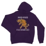 Sötétlila Scooby-Doo unisex kapucnis pulóver - Amikor anyukád a teljes neveden szólít