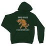 Sötétzöld Scooby-Doo unisex kapucnis pulóver - Amikor anyukád a teljes neveden szólít