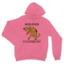 Világos rózsaszín Scooby-Doo unisex kapucnis pulóver - Amikor anyukád a teljes neveden szólít