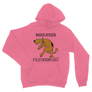 Kép 12/14 - Világos rózsaszín Scooby-Doo unisex kapucnis pulóver - Amikor anyukád a teljes neveden szólít