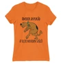 Narancs Scooby-Doo női rövid ujjú póló - Amikor anyukád a teljes neveden szólít