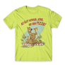 Kép 3/25 - Almazöld Scooby-Doo férfi rövid ujjú póló - Az élet sokkal jobb ha van pizza - Scooby